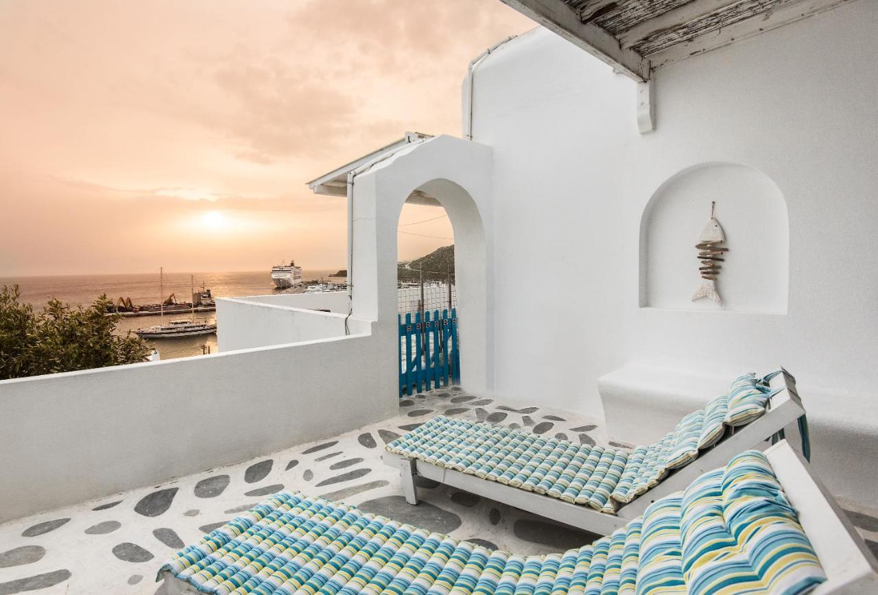 טורלוס Sunny Guest House New Port Mykonos מראה חיצוני תמונה